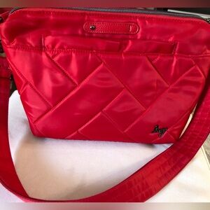 Lug bag Flare 2 poppy red two straps